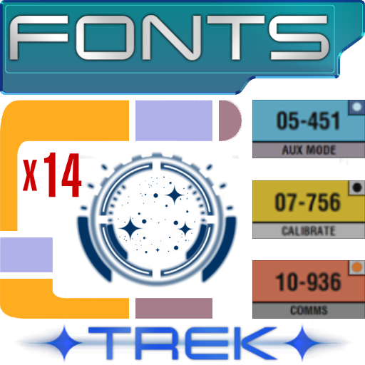 ✦ TREK ✦ Fonts Pack