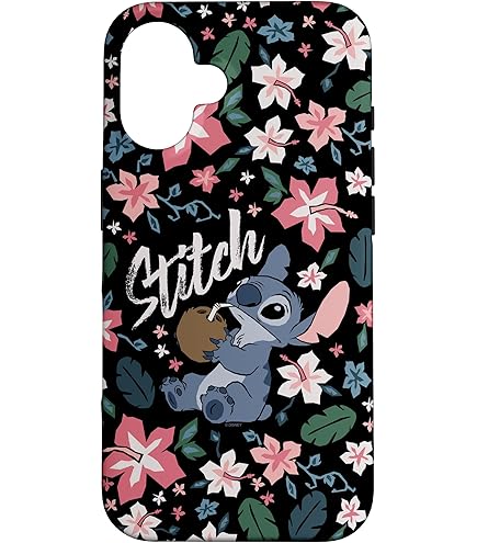 Amazon.com: Disney Lilo & Stitch Cute Stich Portrait Case for