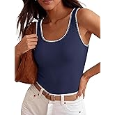 BTFBM Womens Square Neck Tank Tops 2026 Sleeveless Ribbed Knit Shirts Summer Casual Sweater Vest Cute Going Out Top