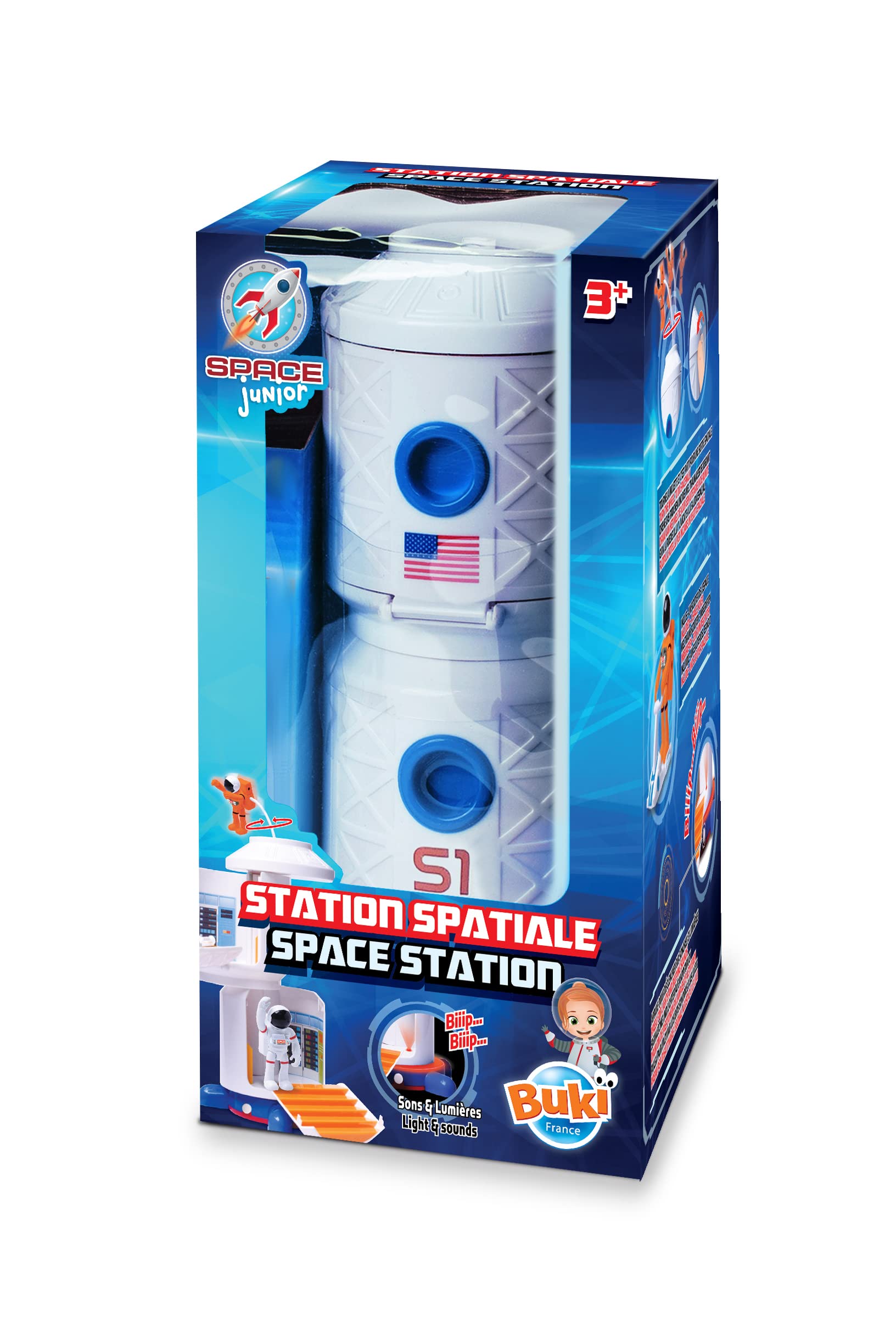 Buki 63113 Space Station, White