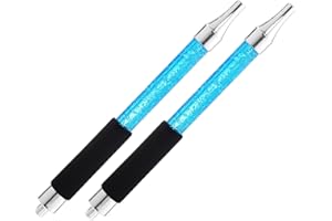 IMPACHETA 2 PCS Hookah Ice Mouth Tip Hose Rainbow Shisha Hookah Pipe Hose Hookah Shisha Pipe for Hookah Accessories (Blue)