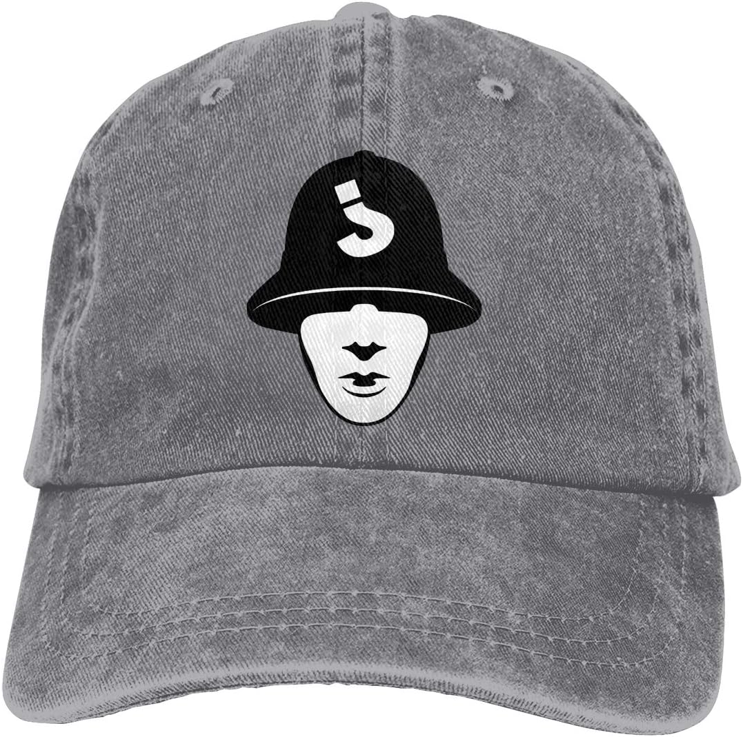 goodbe Jabbawockeez Adjustable Camping Cotton Washed Denim Hat Black