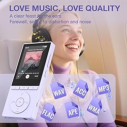 64GB MP3 Player with Bluetooth 5.3, Music Player