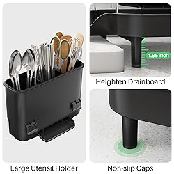 SAYZH Dish Drying Rack - Expandable Dish Rack for
