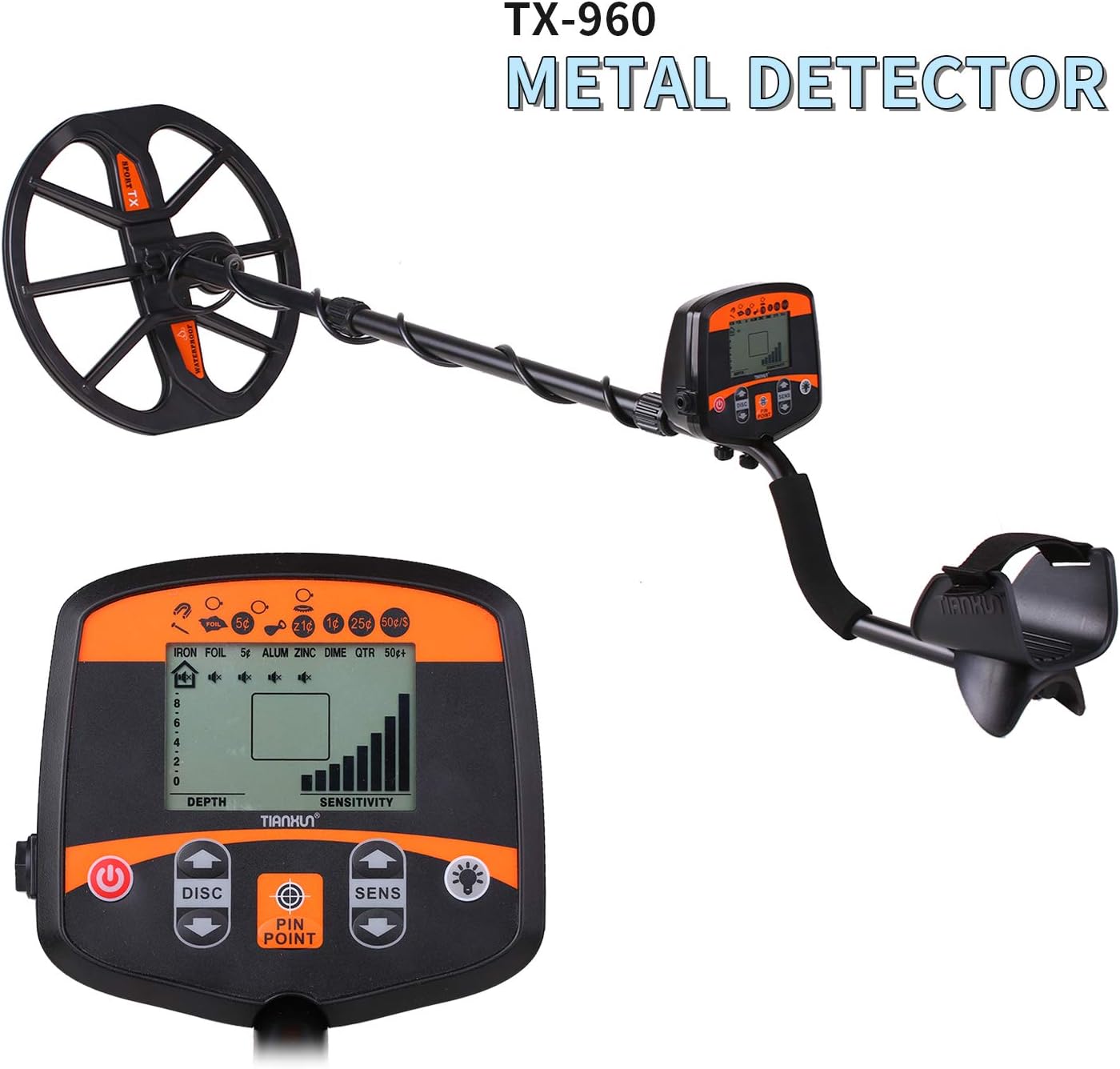 KKmoon TX-960 - Detector de metales impermeables: Amazon.es ...