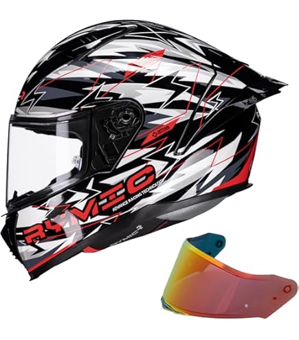 Amazon.com: Pro Predator Motorcycle DOT Approved White Helmet include Tri  Laser Top Level T03 : Automotive