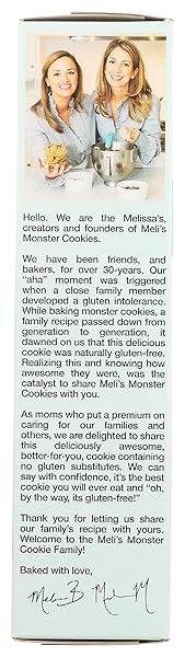 MELI’S MONSTER COOKIES RAINBOW CHOCOLATE COOKIE MIX, 16 OZ