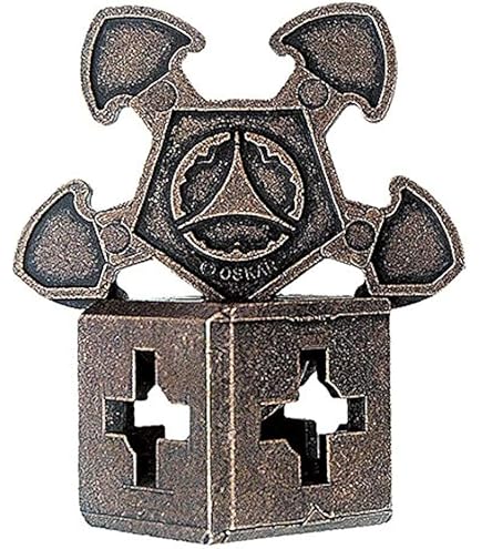 Hanayama Cast Metal Puzzle L'Oeuf (The Egg) - Brain Teaser, Labyrinth Style, Portable Challenge - View #4