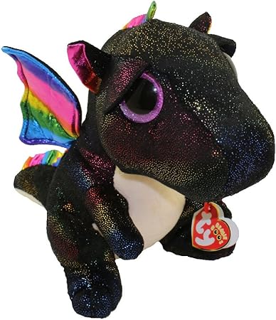 beanie boo black dragon