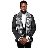 Dupsie's Kente African Print Stole – Made in Africa Black History Month Sash for Church, Choir, School & Cultural Events