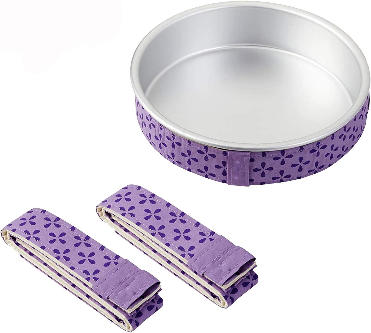 Bake Even Cake Strips Belt Bake Moist Level Cakes Baking Tool Moisture Keeping Tool Cake Decorating Tool Super Absorbent Thick Cotton 2 PCS