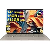 ASUS Zenbook A14 Laptop 14" WUXGA OLED (100% DCI-P3, 600nits HDR) Qualcomm 8-core Snapdragon X Plus (Up to 45 Tops) 16GB RAM 512GB SSD for Creator Business Professional Win11 ICP Hub w/Copilot+ AI