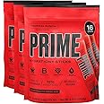 PRIME HYDRATION+ Sticks Tropical Punch | Hydration Powder Single Serve Sticks | Electrolyte Powder On The Go | 250mg BCAAs, B Vitamins, Antioxidants | Low Sugar | Caffeine-Free | Vegan | 48 Sticks