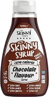 The Skinny Food Co Chocolate Syrup 425ml Sugar Free Vegan Keto