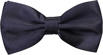 Gravata borboleta LuOEM de seda de poliéster sólido laço laço laço laço para festa de casamento noivo