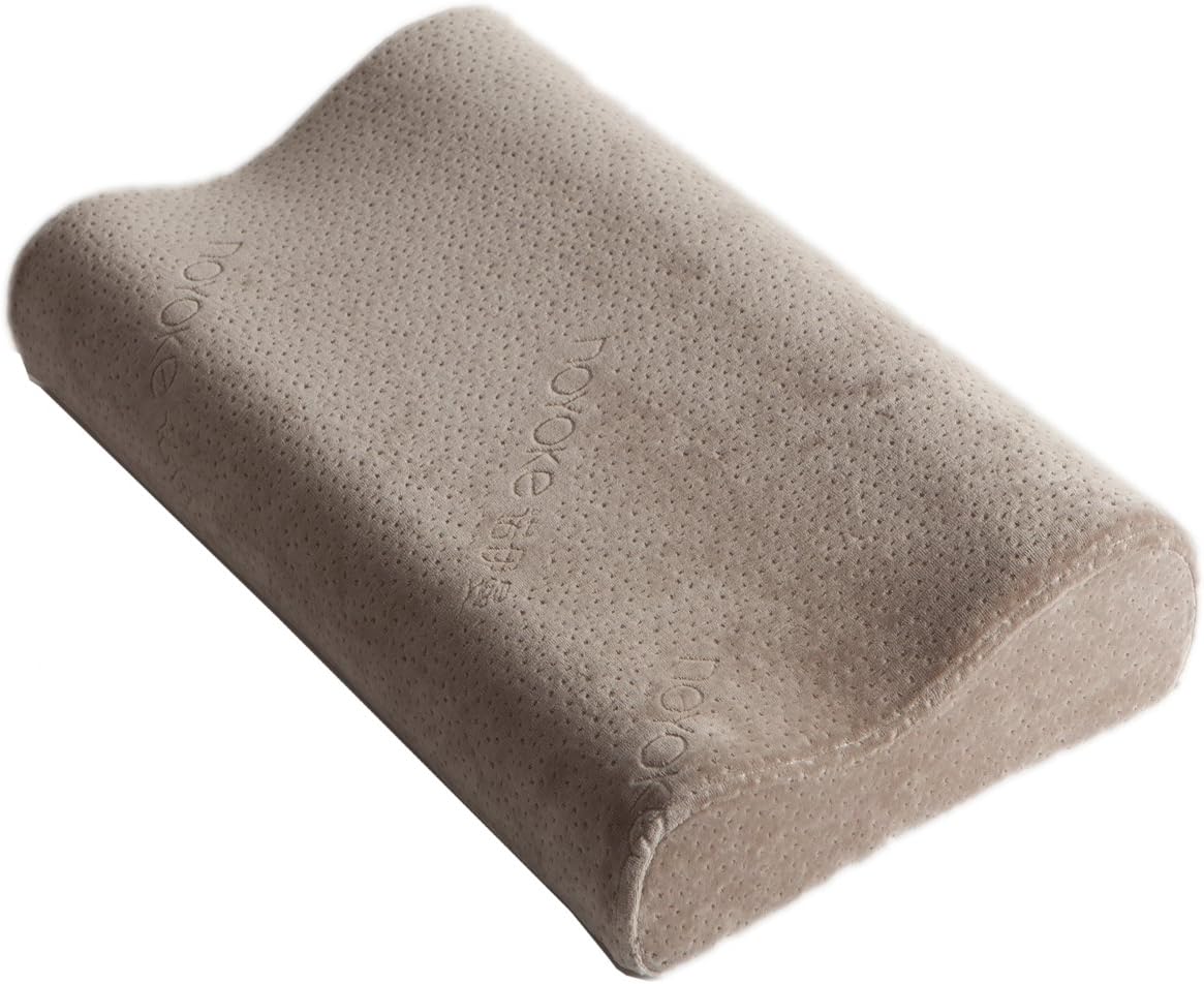 Noyoke (50WX30LX9 7H Zero Pressure and Material Orthopaedic Neck Support Cushion Pillow Made of viscoelastic gel Memory Foam Ergonomic Pillow