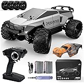 kolegend 2-in-1 RC Cyber Monster Truck & Drift Car for Adults 1/18 Scale 4WD 40KM/H All-Terrain Fast RC Car with 2.4Ghz Radio, 2 Batteries & 2 PVC Shells RTR