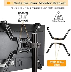 ErGear VESA Mount Adapter, Universal Non-VESA