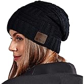 FashionLive Wireless Beanie Hat for Men Women Wireless Music hat with Headphones Headset Speaker Mic Music Beanie Hat Unisex Knit Outdoor Sports Running Cap with Microphone Teens Tech Gifts