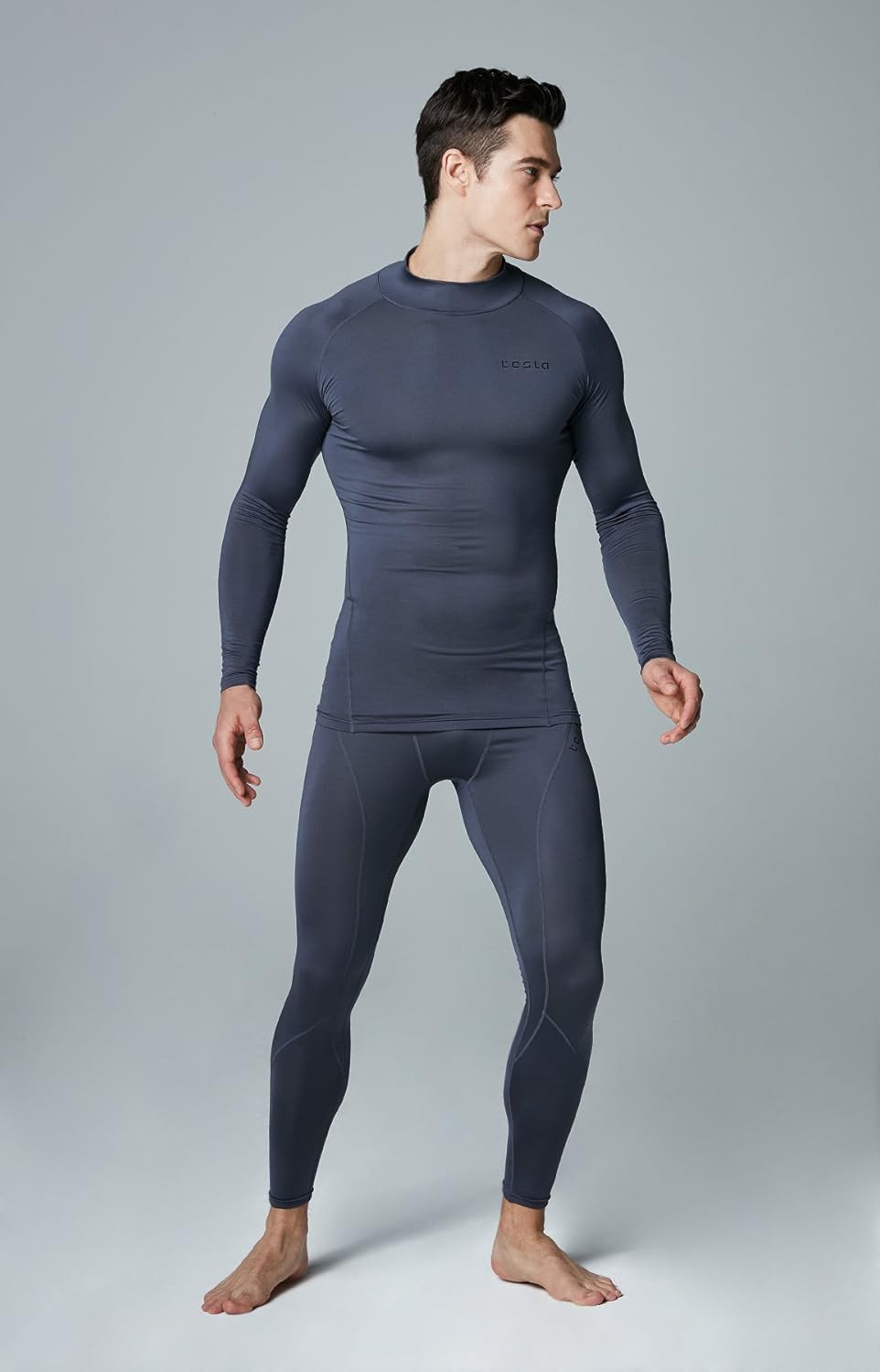 Thermal Tops TSLA Mens Thermal Wintergear Compression Baselayer Long