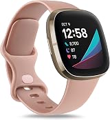 AK Straps for Fitbit Sense 2 Versa 4 Versa 3 Silicone Sport Band view 5