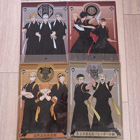 Amazon Co Jp ハイキュー 和装応援団 クリアファイル 烏野 稲荷崎 音駒 梟谷 黒尾鉄朗 孤爪研磨 影山飛雄 赤葦京治 北信介 宮治 宮侑 ホビー 通販