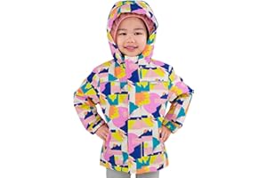 JAN & JUL Waterproof Ski Jacket, Insulated Snow Coat for Toddlers