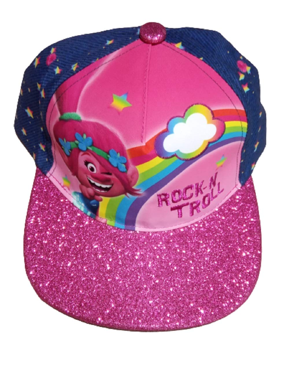 Kids Childrens Trolls Cap Summer Hat 'Rock-N-Troll' 4 to 8 Years