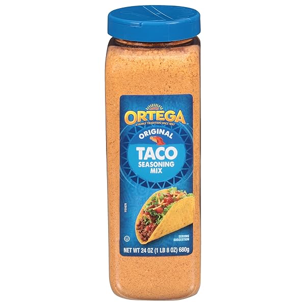 ORTEGA SEASONING MIX, TACO SEASONING, 24 OUNCE