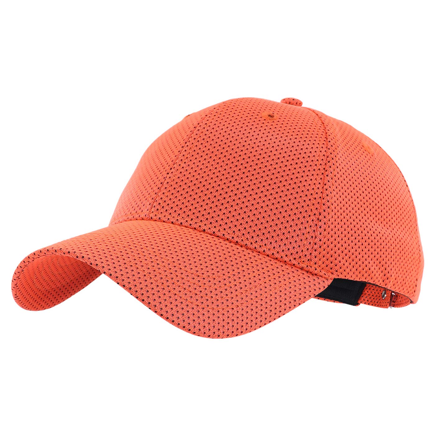 Gisdanchz Baseball Cap for Women Mens Sun Hat Running Hat Accessories Men Breathable Sport Cap Mens Sun Summer Outdoor Ladies Baseball Caps for Women Golf Sombrero Mesh Trucker Unisex Orange