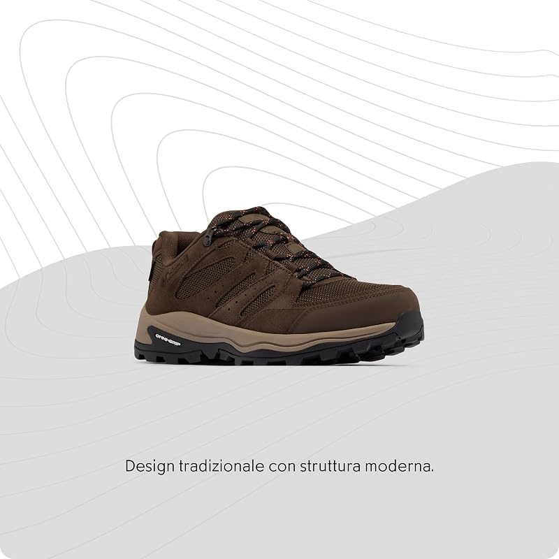 Redmond IV Low Waterproof Shoes, Women's, Costruite per resistere agli elementi, Mesh traspirante, Puntale robusto, Intersuola leggera, presa superiore - da uomo