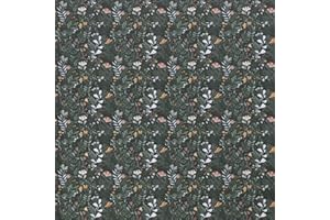 iLAND Originality Dollhouse Wallpaper 39 * 15.7 inch, Dollhouse Accessories on 1:12 Scale or 1:6 Scale (Flower Path)