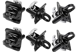 6PCS 23146899 Truck Bed Tie Down Anchors Compatible with 2014-2025 Chevy Silverado GMC Sierra 2015-2025 Chevy Colorado GMC Ca
