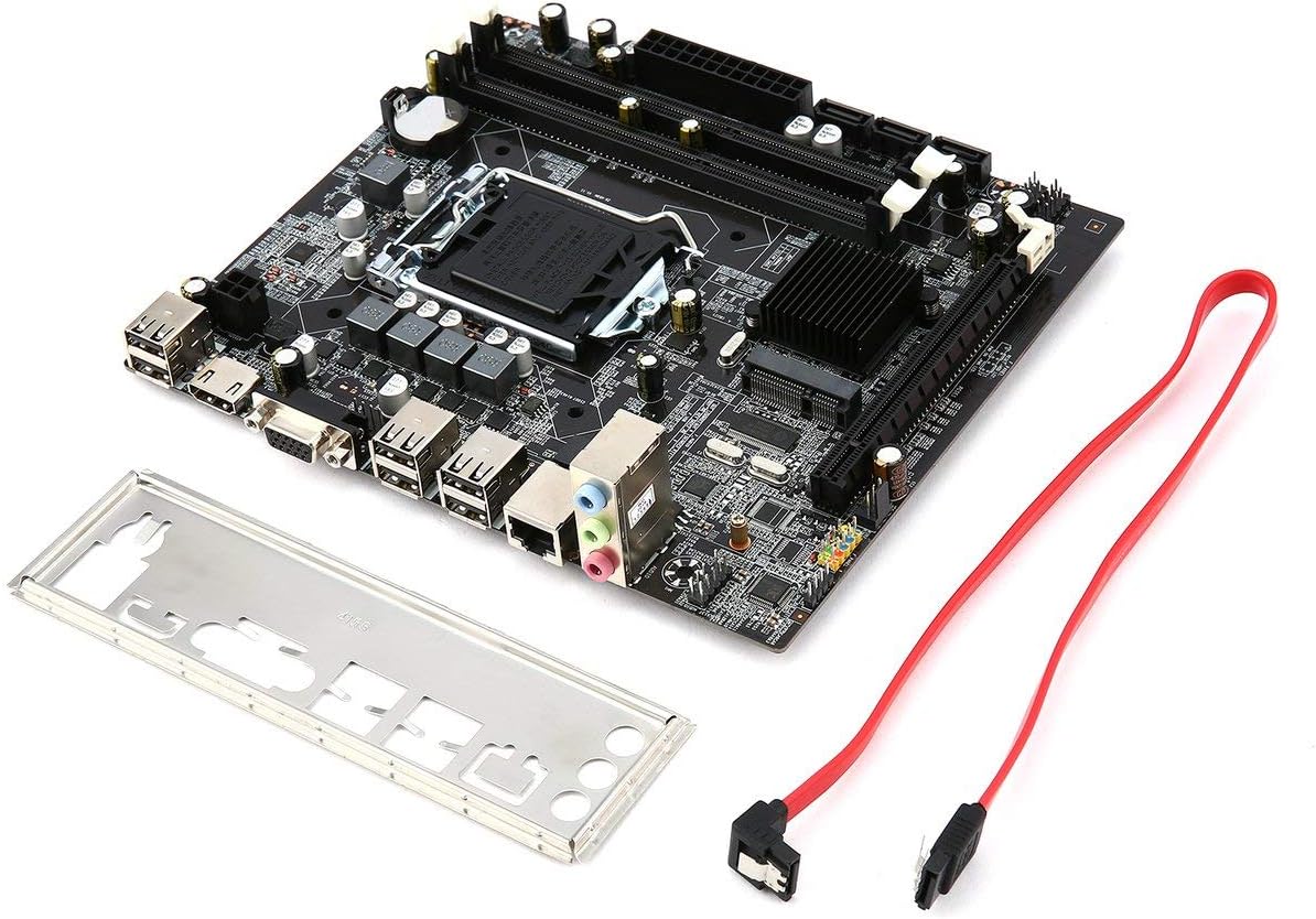 Professional Desktop Computer Motherboard for Intel H55 Socket HDMI LGA 1156 Pin Dual Channel DDR3 Mainboard with I/O Shield