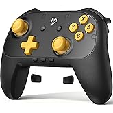 EasySMX S10C Wireless Switch 2 Pro Controller, Hall Effect Joysticks, HD Rumble, Instant Wake-Up, Motion Control, Back Buttons, Turbo, C Button for Switch 2/Switch/PC/iOS/Android