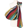 Hip Baby Wrap Ring Sling Baby Carrier for Infants and Toddlers - Beautiful, 100% Soft Cotton Baby Wraps Carrier for Babies 8-35 lbs - Perfect Baby Shower Gifts Moms and Dads - Nursing Cover (Autumn)
