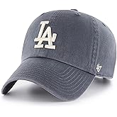 '47 New York Yankees Adjustable Cap Clean Up MLB, Los Angeles Dodgers Vintage Navy, One Size