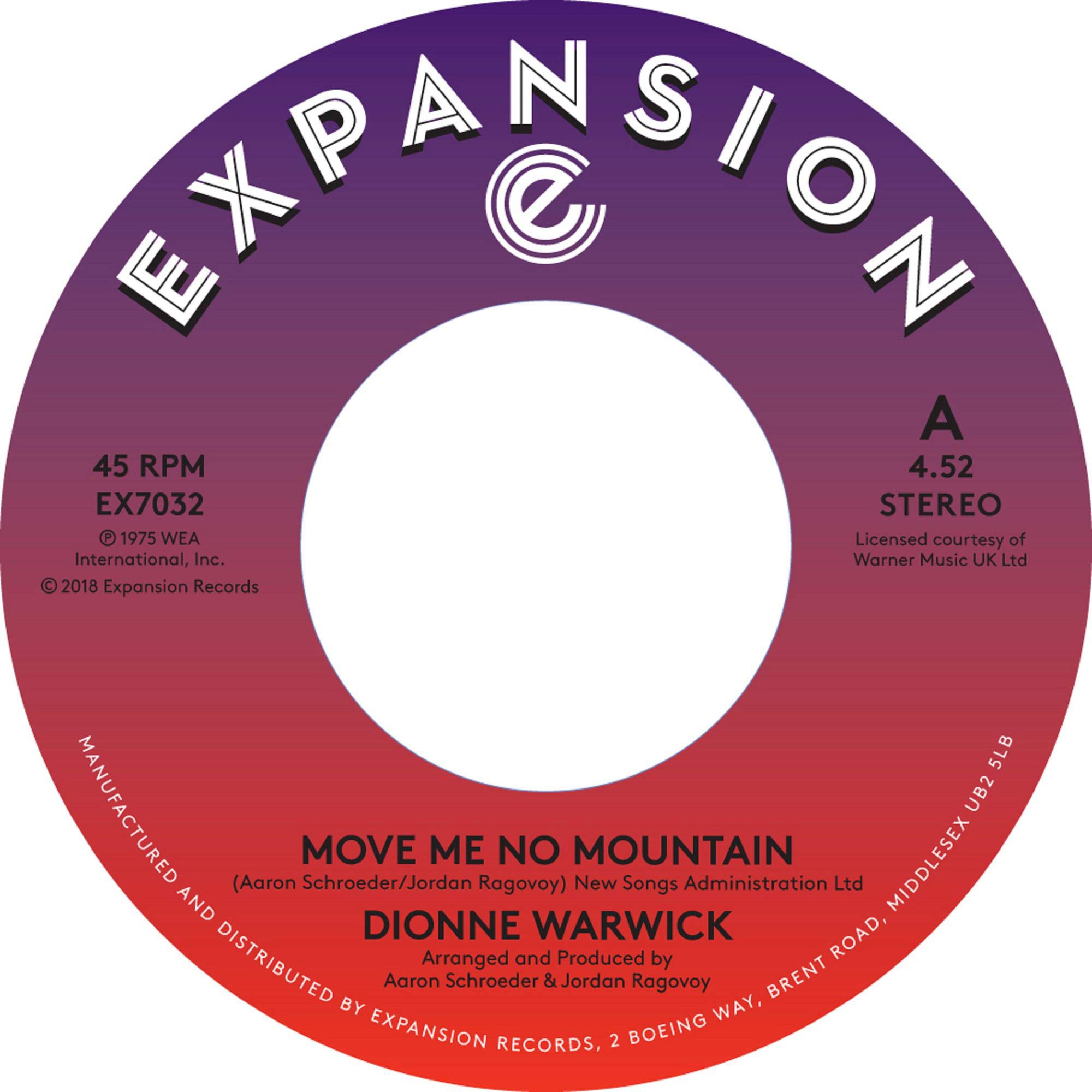 Move Me No Mountain / (I'm) Just Being Myself [7" VINYL]