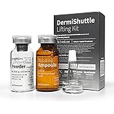 JEU'DEMEURE DermiShuttle Lifting Kit - Anti Aging Serum, Face Serum for Firming, Anti Wrinkle, Skin Elasticity, Hydrating with Collagen, Peptides, Korean Skincare (2 Weeks)