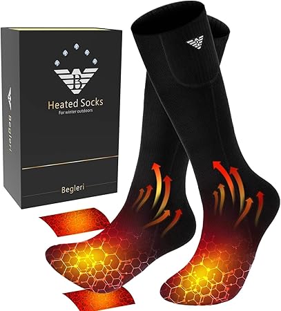 Heated Socks for Men Women - Electric 
