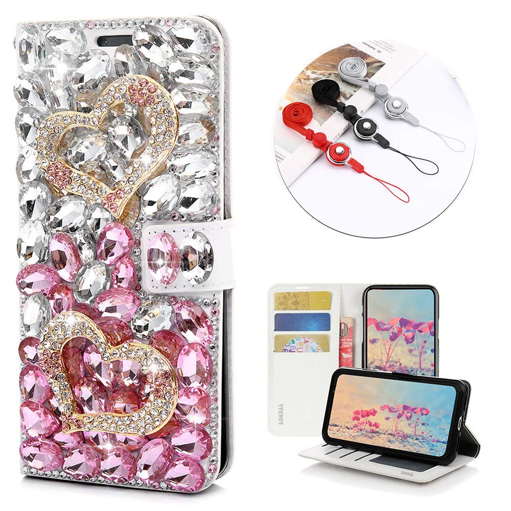 Best magnetic wallet phone case lg g5 purple