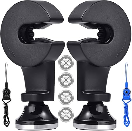 Amazon マグネット 車載ホルダー スマホホルダー 後部座席用 Finegood フック 車載マウント スマホ タブレット Gps Ebook など用 ヘッドレスト ホルダー 360 回転可能 携帯電話ホルダー 車 バイク