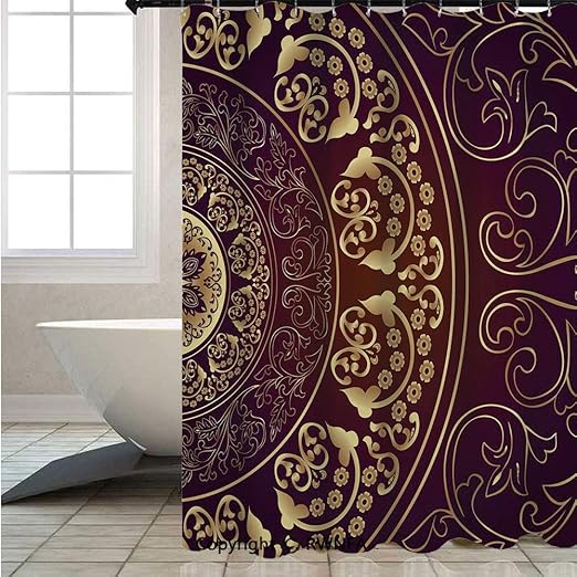 Amazon Com Rwnfa Shower Curtains For Bathroom Shower Vintage
