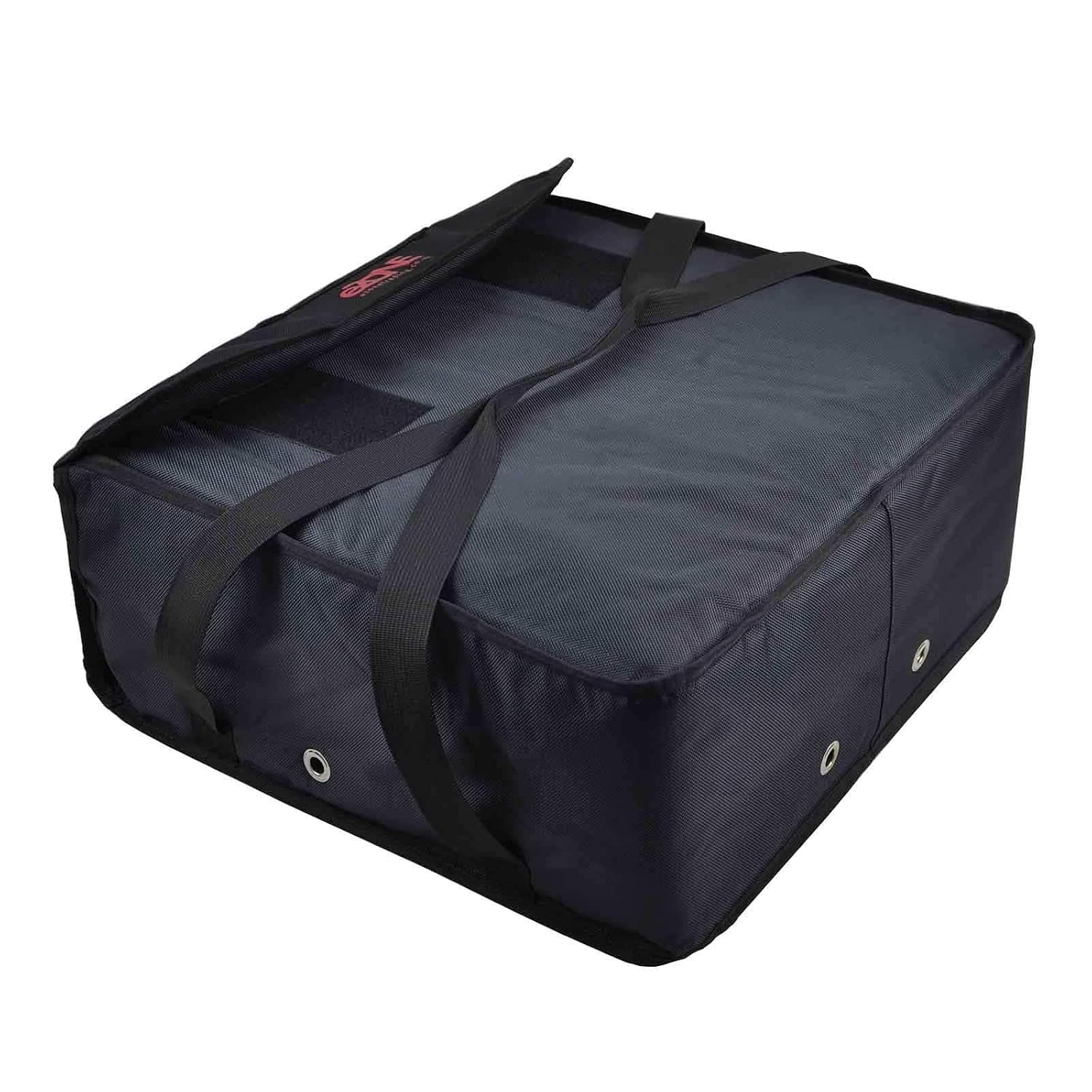 eZone Pizza Delivery Bag 18x18x8.5” (Holds 4x16” Box) Black Fully Insulated for Takeaway, 45.7 cm x 45.7 cm x 21.6 cm - Image 3