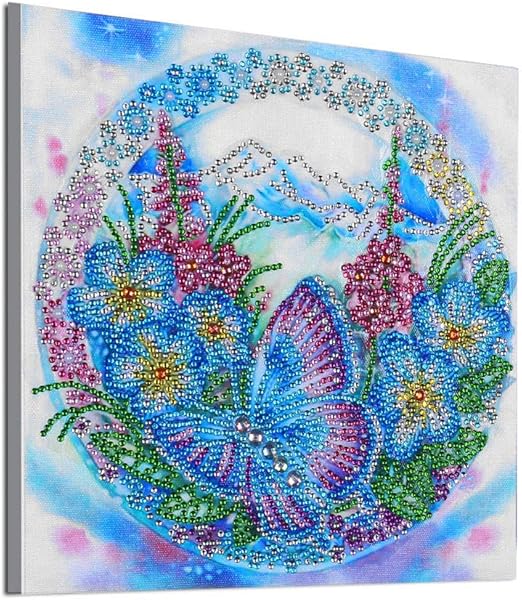 Amazon Good Lask ダイヤモンド塗装 ダイヤモンド絵画diy 5 Dドリルステッチキットダイヤモンド刺繍アート C 刺しゅうキット 通販