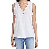 Madewell Women's Whisper Cotton V-Neck Tank