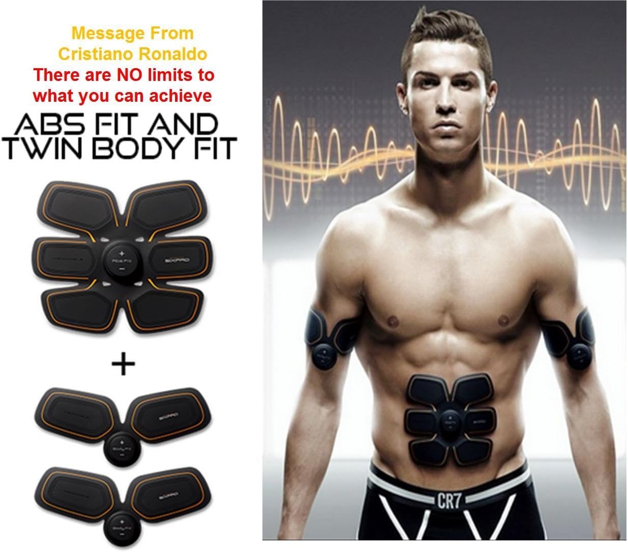 Amazon Com Sixpad Mtg Body Fit2 Sixpad Abs And Twin Body Fit Trainer Gare Training Abs And Arms Fit Get You Ripped Electric Muscles Get 3 Gel Sheet For Free By Japan