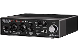 Steinberg UR22C 2x2 USB 3.0 Audio Interface with Cubase AI and Cubasis LE