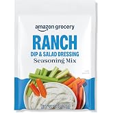 Amazon Grocery, Ranch Dip &amp; Salad Dressing Seasoning Mix, 1 Oz (Previously Happy Belly, Packaging May Vary)