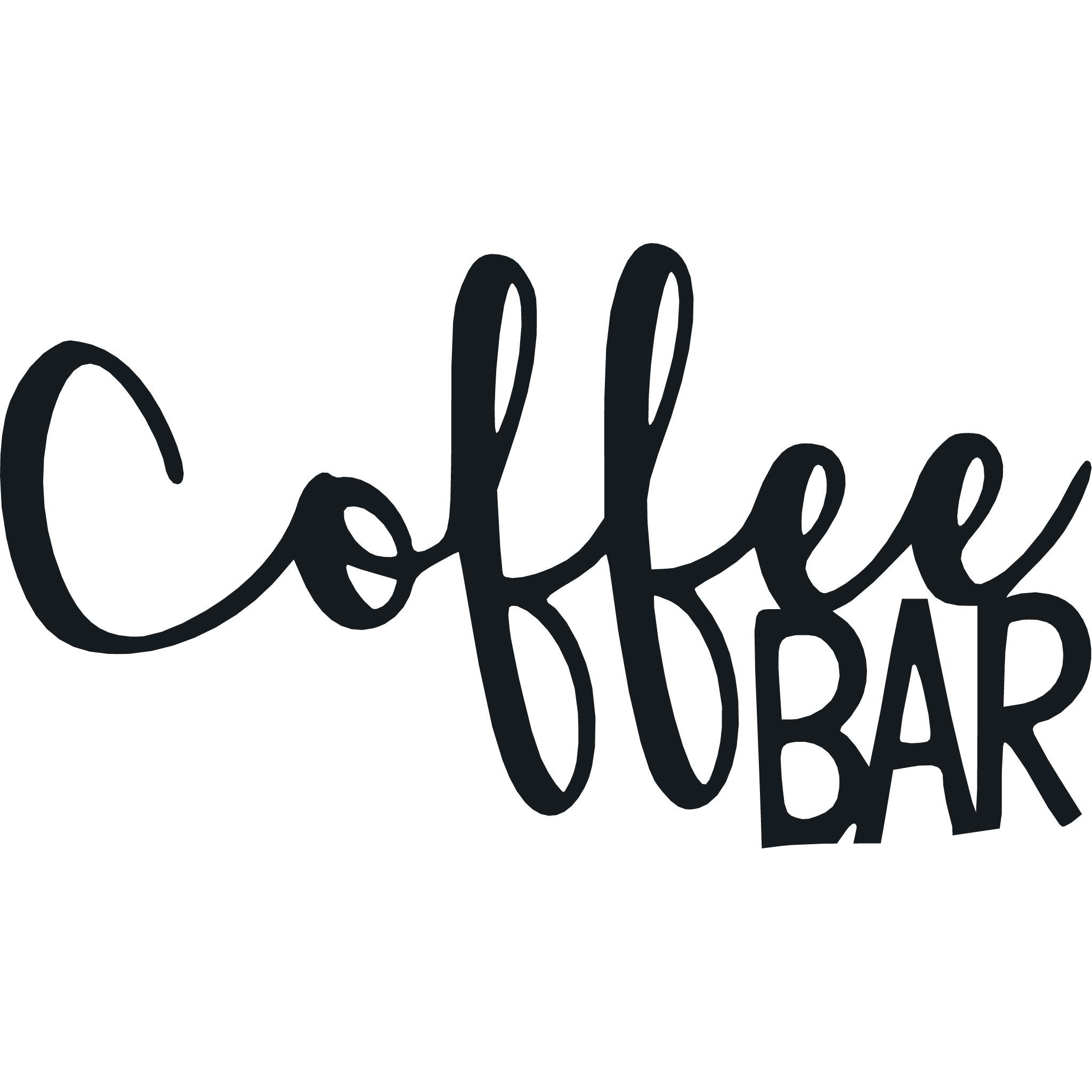 Coffee Bar Metal Wall Art Buy Online In Fiji Badger Steel